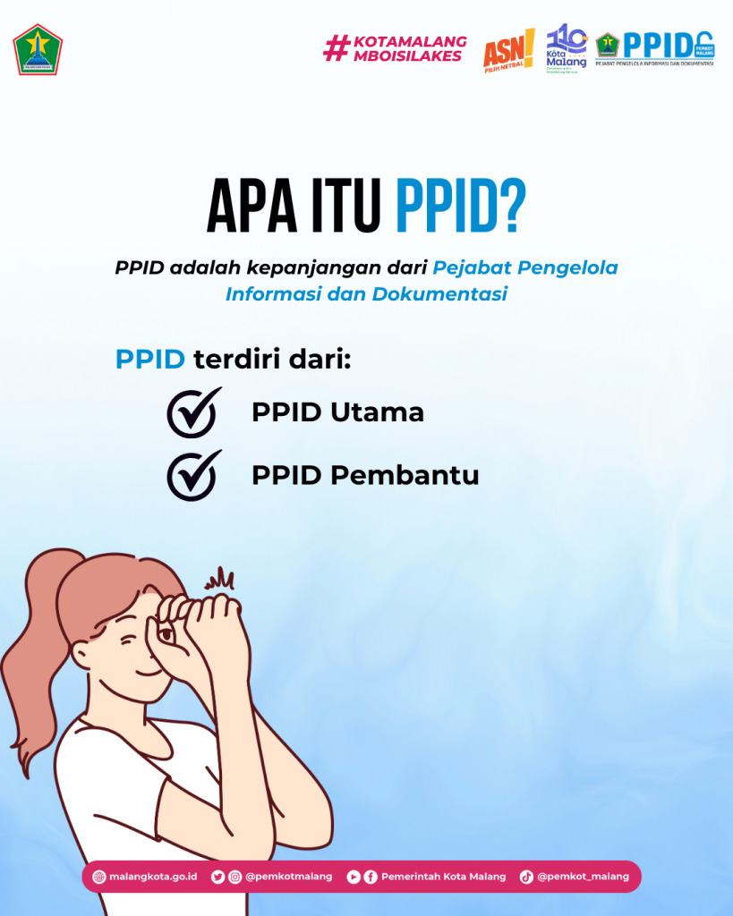 TUGAS PPID UTAMA DAN PPID PEMBANTU